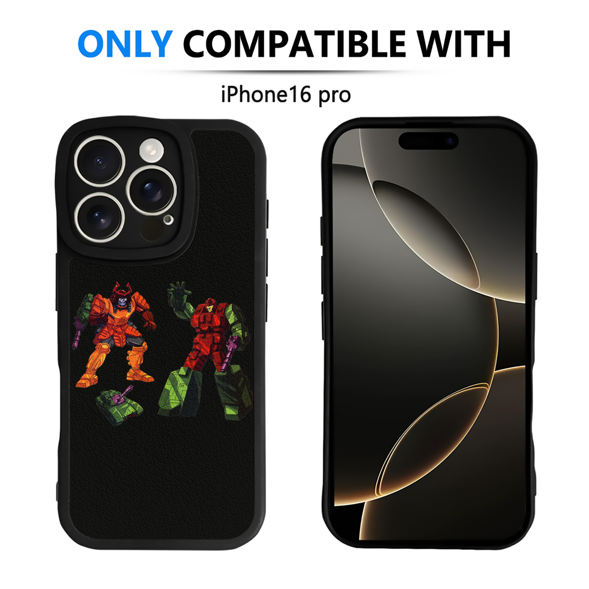（画像用）  【iPhone 16シリーズ対応】シリコンスマホケース（レザー調） 材質：シリコン
